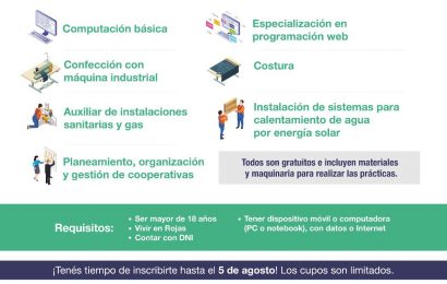 Abre la inscripción a los cursos Aprender +