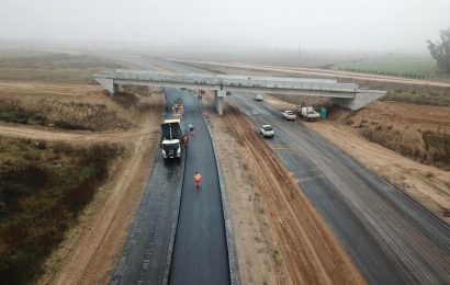 Continúan las obras en la autopista Pilar-Pergamino