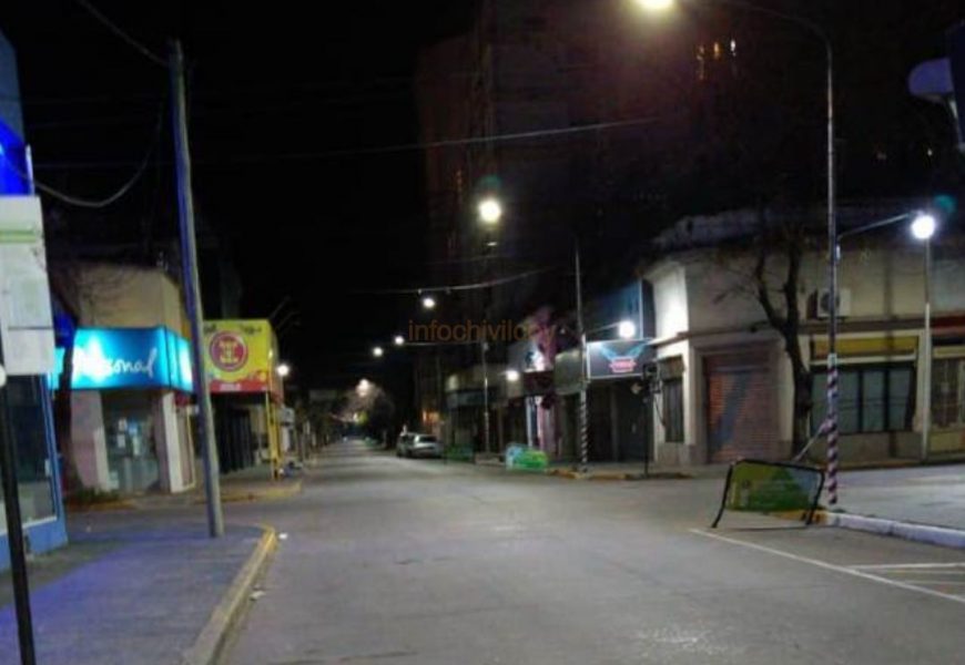 Mercedes: Noches vacías por la restricción de circular después de la hora 18 Mercedes: Noches vacías por la restricción de circular después de la hora 18