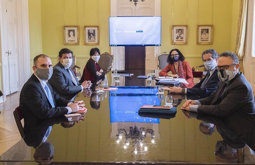 El gabinete económico se reúne en la Rosada El gabinete económico se reúne en la Rosada