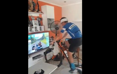 Lito Ruiz compite en modo virtual