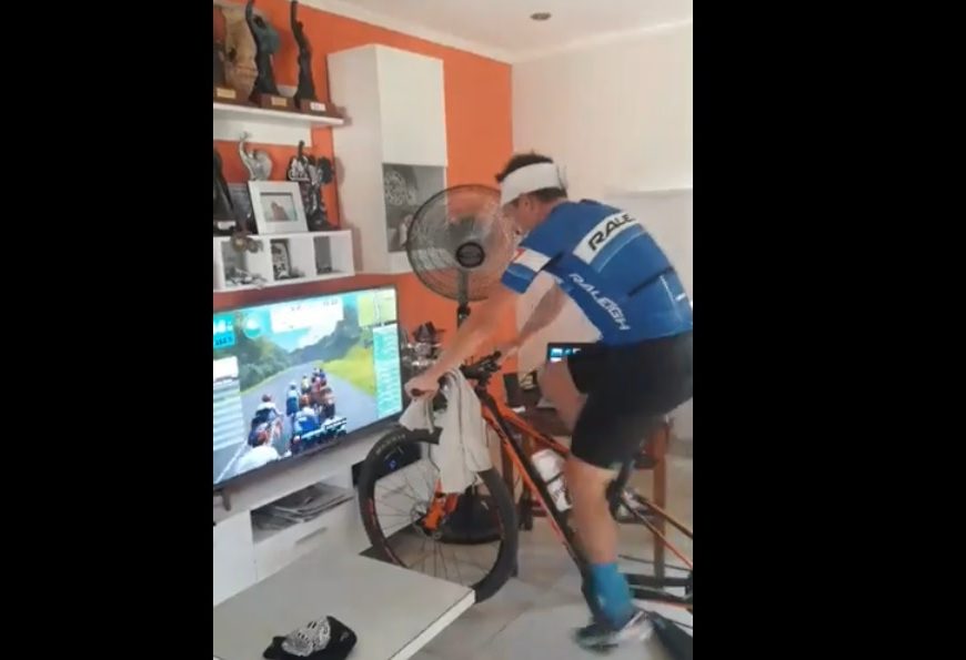 Lito Ruiz compite en modo virtual Lito Ruiz compite en modo virtual