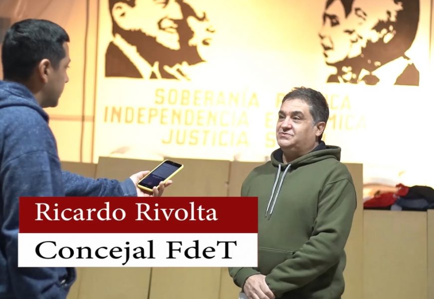 Frente de Todos: Ricardo Rivolta y Luis Miguel Caso conformaron alianza Frente de Todos: Ricardo Rivolta y Luis Miguel Caso conformaron alianza