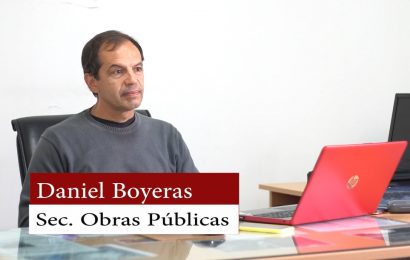 Obras públicas: Boyeras repasó proyectos en ejecución