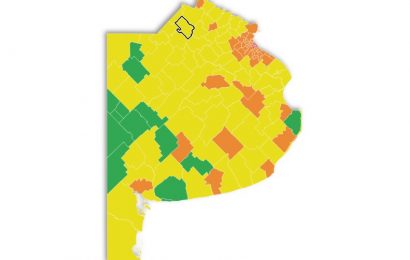 La fase del aislamiento de cada municipio