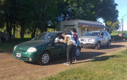 Los gacebos sanitarios comenzaron a desarrollar sus actividades en Rojas