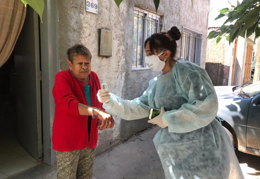 Plan Detectar: Agentes sanitarias recorrieron el barrio Unión Plan Detectar: Agentes sanitarias recorrieron el barrio Unión