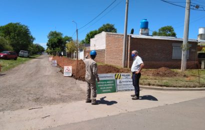 Ejecutan ampliación de red de gas en Barrio Bicentenario