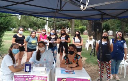 Realizaron test de HIV en plaza España