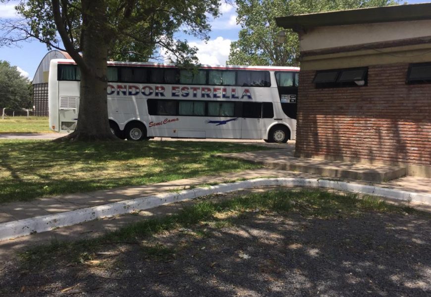 Volvió el servicio de ómnibus Volvió el servicio de ómnibus