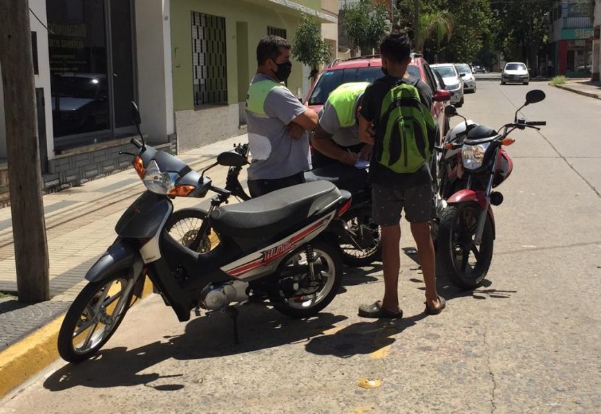 Tránsito: Realizan controles sobre motos Tránsito: Realizan controles sobre motos
