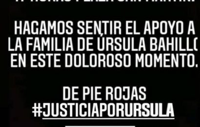 Marcha para pedir Justicia por Úrsula
