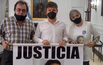Kicillof recibió a Patricia Nasutti y Adolfo Bahillo