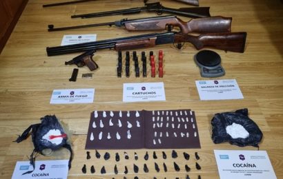 Allanan viviendas por venta de drogas: Una mujer detenida