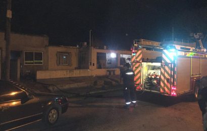 El fuego tomó vivienda en barrio PyM