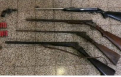 Detienen a persona por tenencia ilegal de armas de fuego