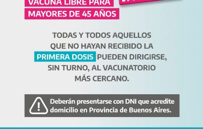 Continúa la vacunación masiva contra el COVID Continúa la vacunación masiva contra el COVID