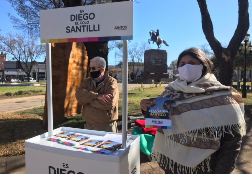 El PRO salió a la plaza San Martín El PRO salió a la plaza San Martín