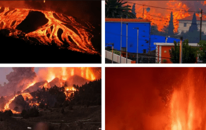 España: Evacuaron a más de 5 mil personas tras la erupción del volcán Cumbre Vieja
