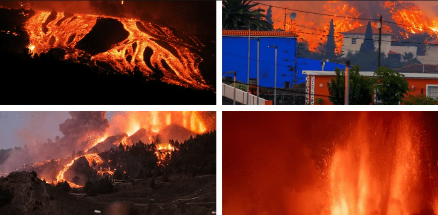 España: Evacuaron a más de 5 mil personas tras la erupción del volcán Cumbre Vieja España: Evacuaron a más de 5 mil personas tras la erupción del volcán Cumbre Vieja