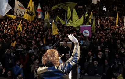 #EleccionesCABA Historica elección del candidato libertario Javier Milei