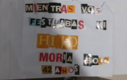 El mensaje al Presidente que se hizo VIRAL: “Mientras vos festejabas, mi hijo moría solo”