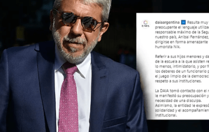 La DAIA repudió la amenaza de Aníbal Fernández: “Resulta muy preocupante”