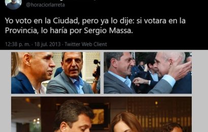 La amistad entre Larreta y Massa genera RECHAZO entre los votantes de Cambiemos
