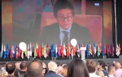 La palabra de Milei llegó a España, en un multitudinario acto de Vox