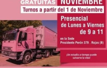 APEC ya ofrece los turnos para las mamografías gratuitas