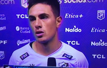 Matías Tisera figura en empate de Platense
