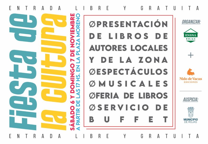 Se viene la Fiesta de la Cultura Se viene la Fiesta de la Cultura