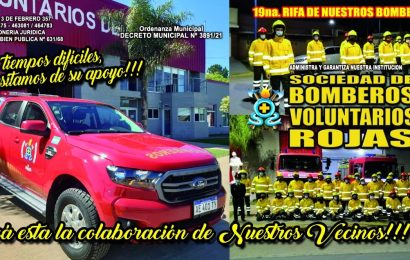 Ya está en la calle la rifa anual de Bomberos