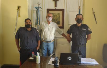 Seguridad: Luciano se reunió con cúpula policial