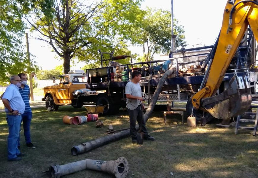 Realizan testeo para nuevo pozo de agua Realizan testeo para nuevo pozo de agua