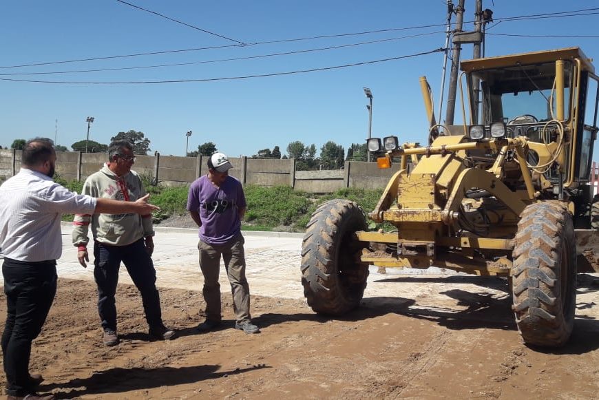 Ponen a punto obras en barrio Nehuenche Ponen a punto obras en barrio Nehuenche
