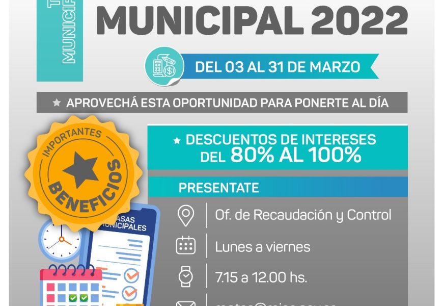 Continúa la moratoria municipal Continúa la moratoria municipal