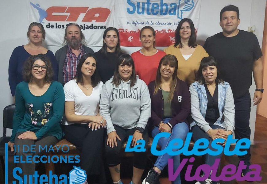 El SUTEBA presenta lista interna El SUTEBA presenta lista interna