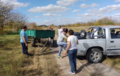 Amigos del Río realizó tareas de limpieza