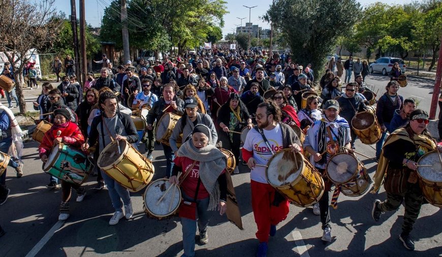 Los bombos volvieron a latir en Santiago del Estero con la XX Marcha Los bombos volvieron a latir en Santiago del Estero con la XX Marcha
