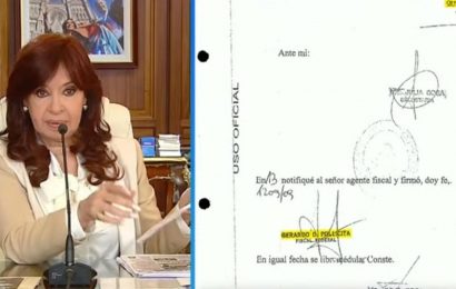 Baguear calificó de «sublime» la defensa de Cristina Kirchner
