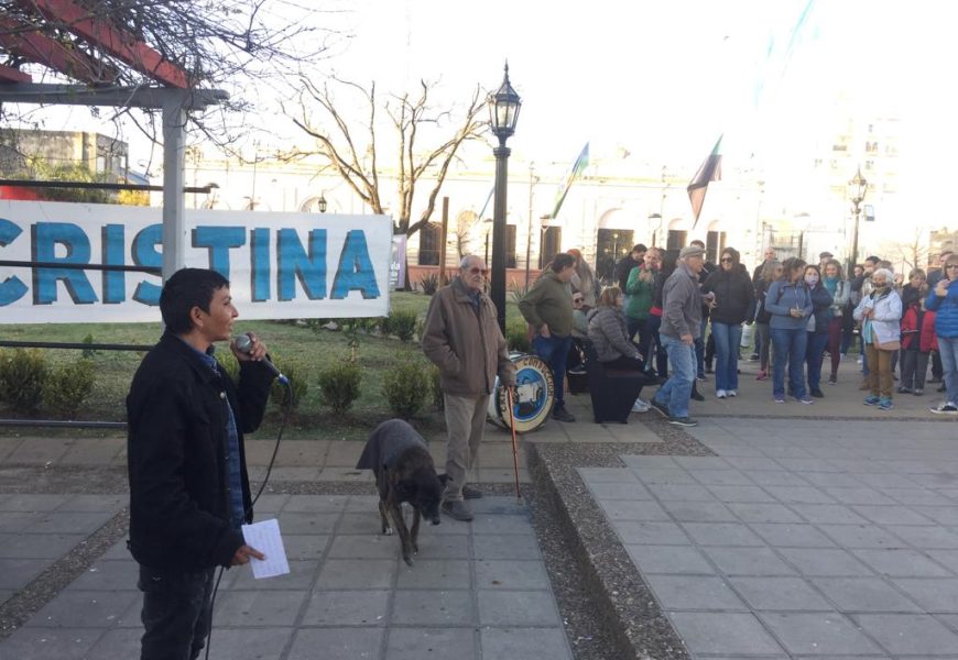 Pidieron por la unidad del Peronismo y respaldo a CFK Pidieron por la unidad del Peronismo y respaldo a CFK