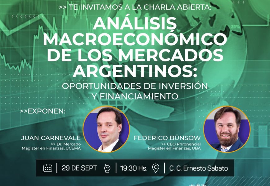 Anuncian charla sobre Análisis macroeconómico Anuncian charla sobre Análisis macroeconómico