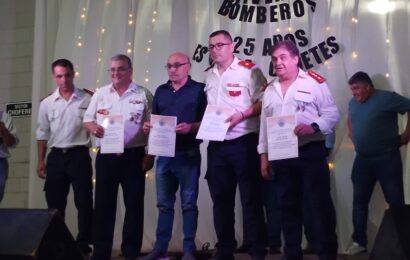 Bomberos Voluntarios: Gran celebración en el 65to. aniversario