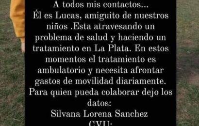 Continúa la campaña solidaria para ayudar a Lucas
