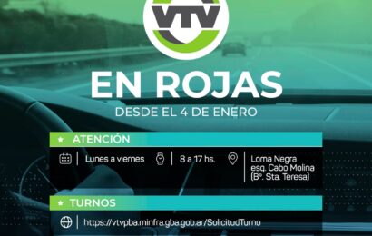 La VTV ya trabaja en Rojas