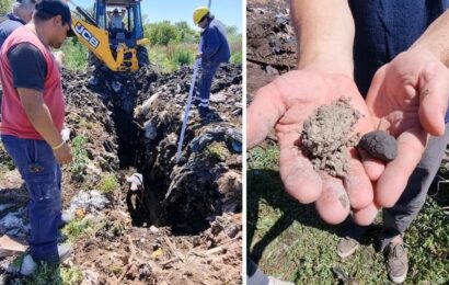 Analizan composición del suelo del basural a cielo abierto