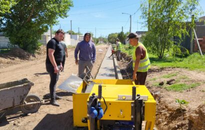 Bouvier supervisó obras en barrio España
