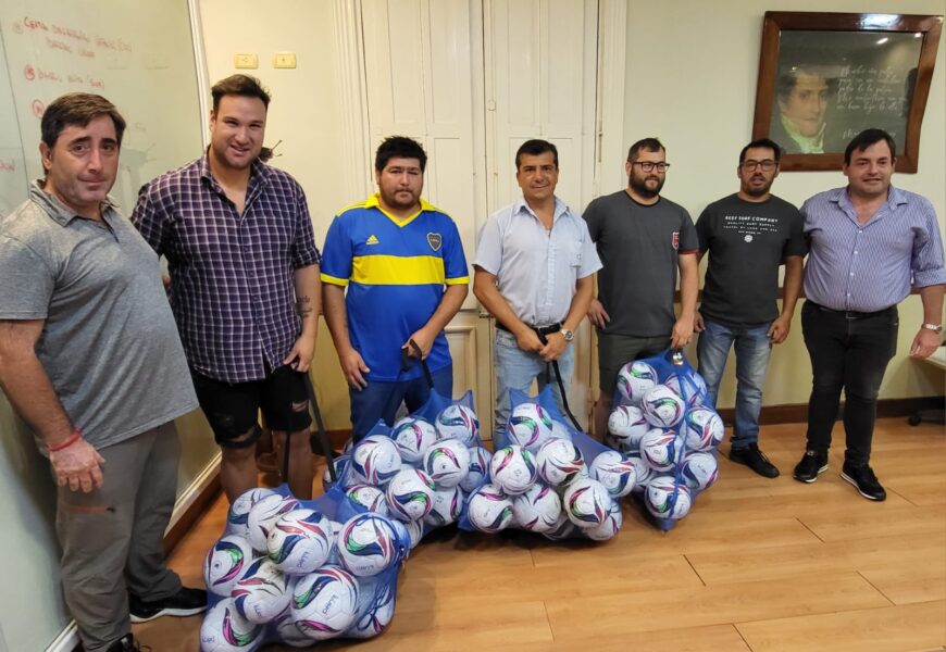 Fútbol: El Municipio le dio pelota a los clubes Fútbol: El Municipio le dio pelota a los clubes