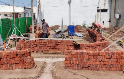 Sala de Tomografía: Continúa la obra en el Unzué